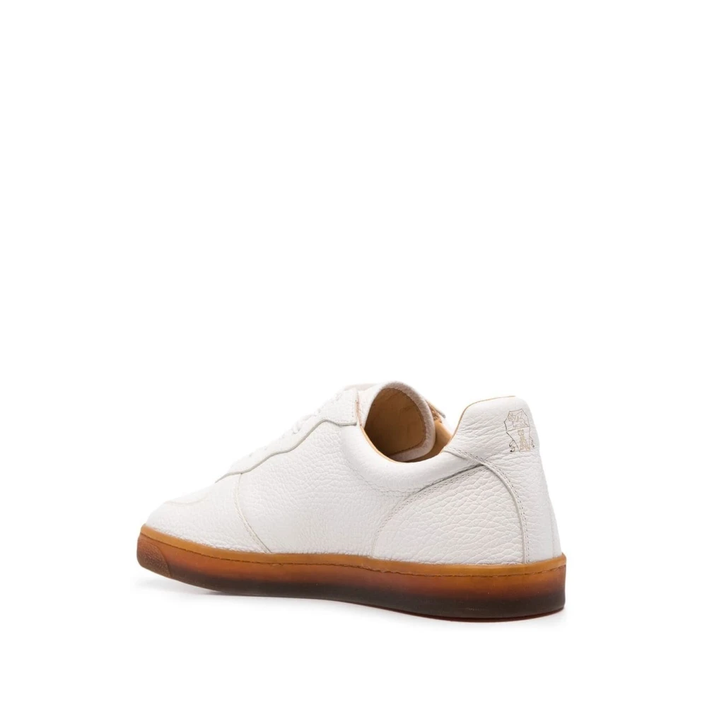 BRUNELLO CUCINELLI C6280 Sneakers Stijl en Comfort Gecombineerd White Heren