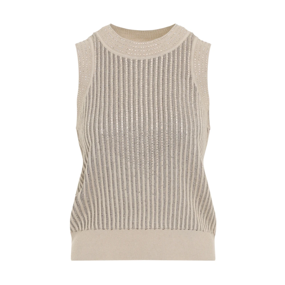 Tops > Sleeveless Tops - - Ermanno Scervino - Modalova