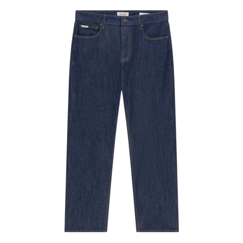 Guess Men's Blue G16 Straight Jeans - Straight Fit Jeans - W34 - Jeans
