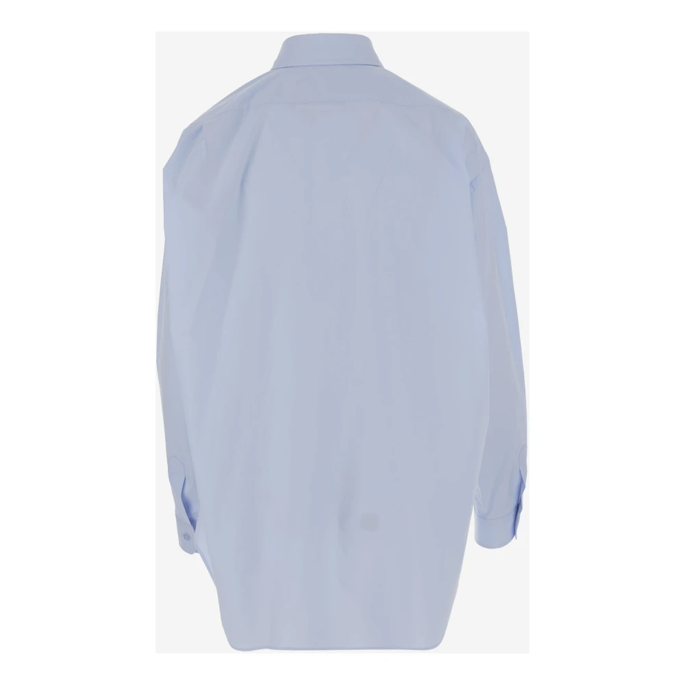 Moschino Stijlvolle Overhemden Collectie Blue Dames