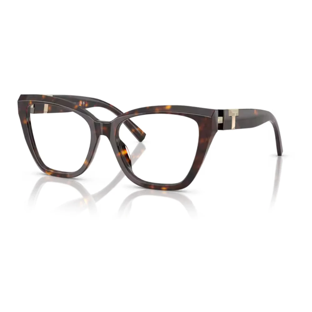Tiffany Woman Tf2271 8015 Optical Frames Acetate Turtle Cat Eye Normal - Image 2