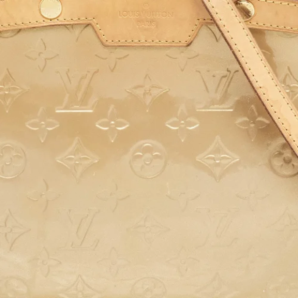 Louis Vuitton Vintage Pre-owned Leather pouches Yellow Dames