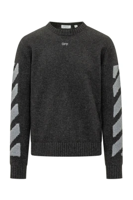 Diag Fuzzy Crewneck