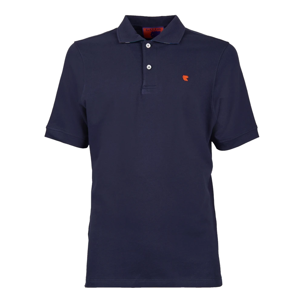 Gallo - Tops > Polo Shirts - Blue - Gallo - Modalova