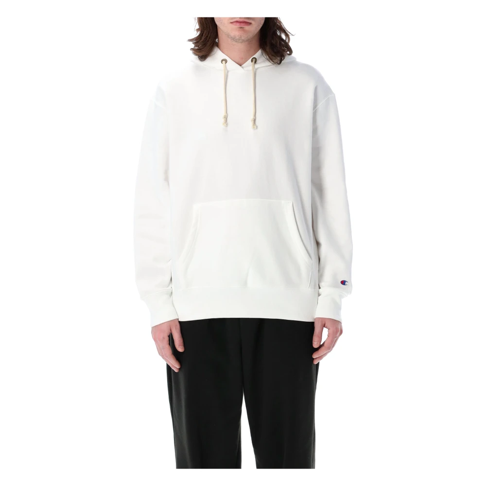 Champion Stijlvolle hoodie voor dagelijks comfort White Heren