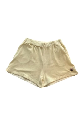 Velour Offwhite Shorts