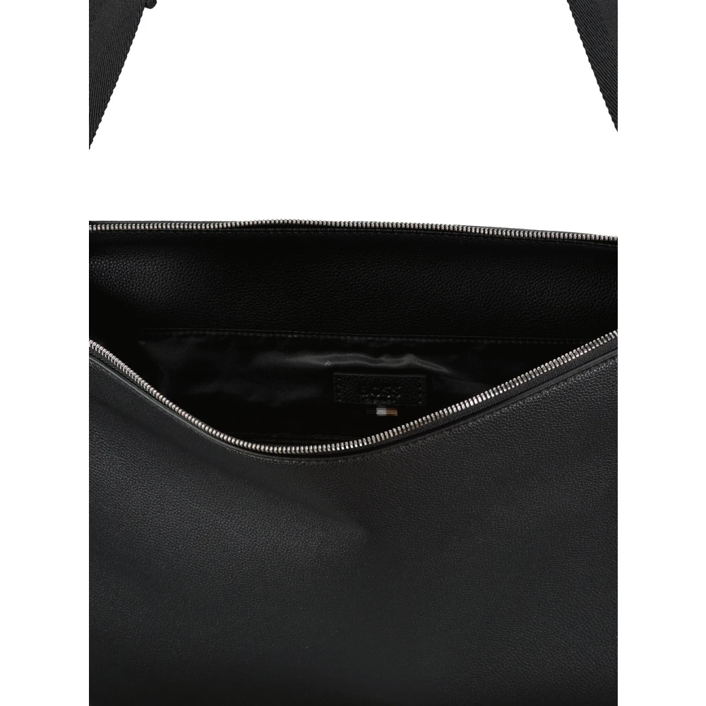 Hugo Boss Moderne Zwarte Schoudertas Ray Black Heren