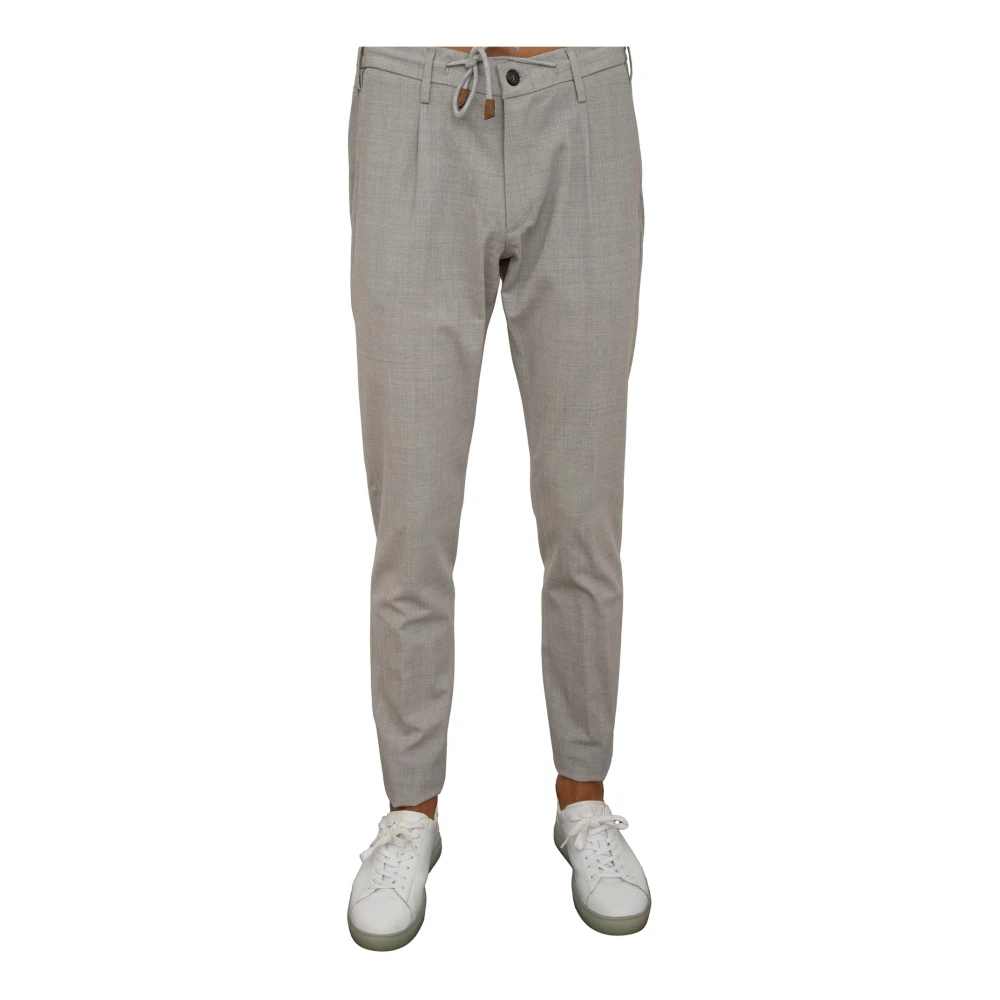 Eleventy Grijze Joggingbroek Gray Heren