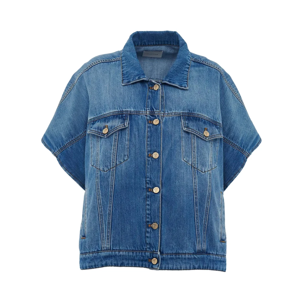 Blouses & Shirts > Denim Shirts - - Manila Grace - Modalova