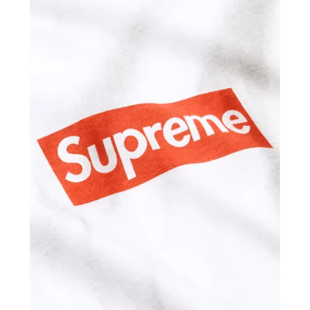 Supreme Witte Box Logo Tee MM6 Maison Margiela White Heren