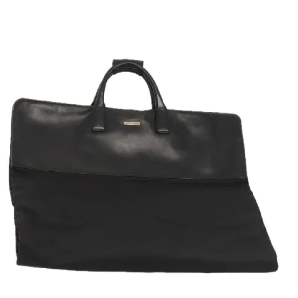 Gucci Vintage Pre-owned Nylon travel-bags Black Dames