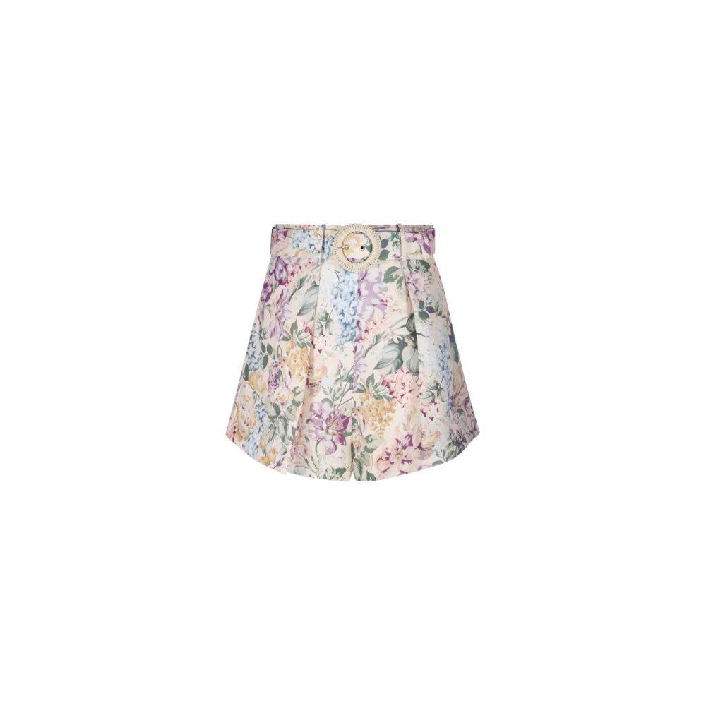 Zimmermann Multicolor Shorts voor Vrouwen Aw24 Multicolor Dames