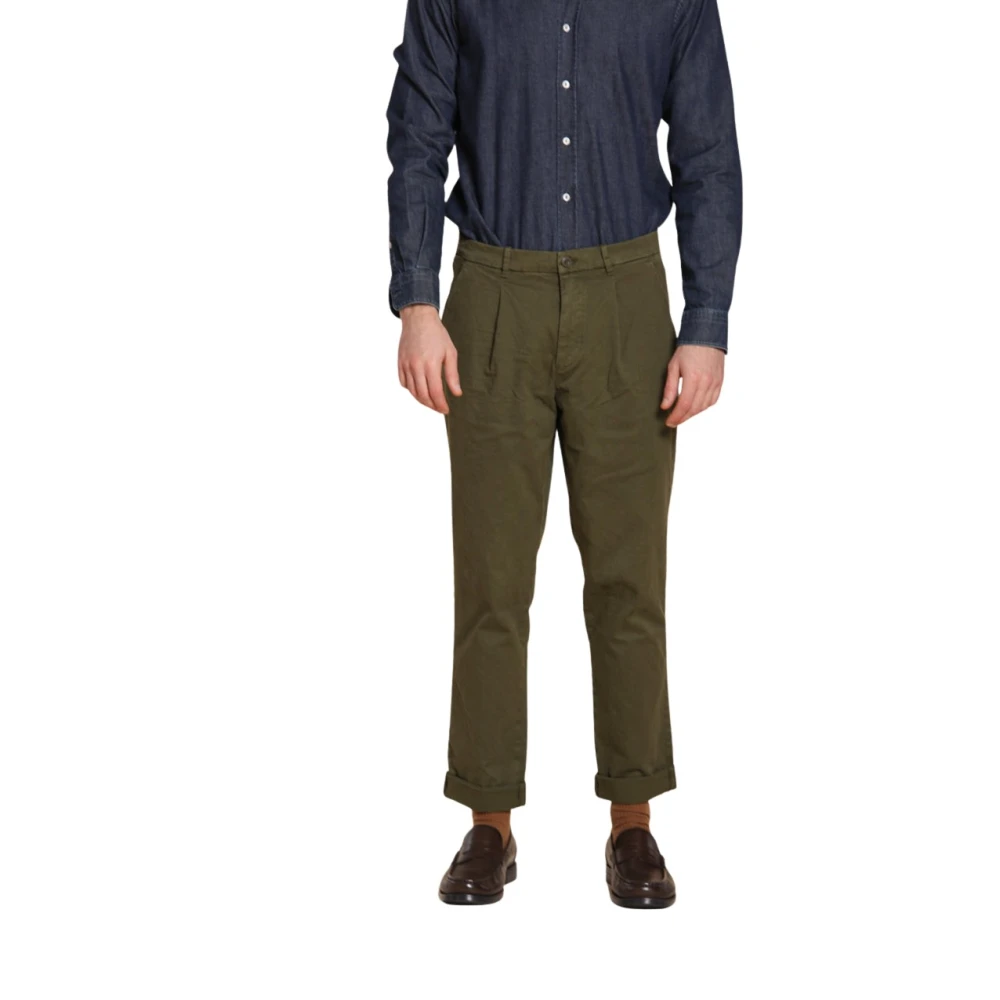 Mason's Hombre Verde Pantalones, Talla: Xs