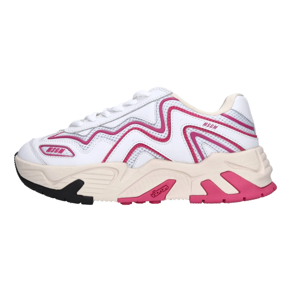 Msgm Vortex Sneaker Dames Schoenen Wit
