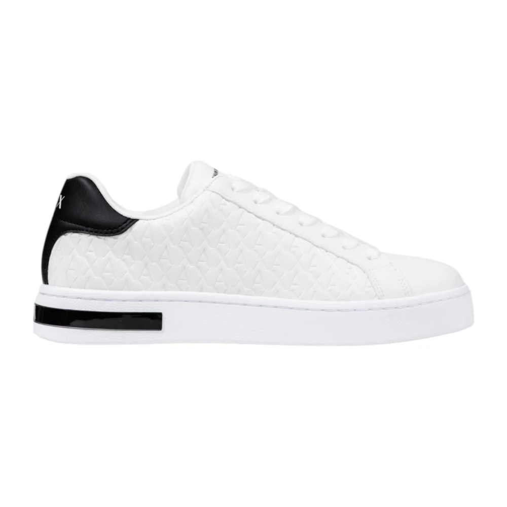 Armani Exchange White Men's Shoes Autumn/Winter Collection - Male - Sneakers - 10 Uk - Shoes