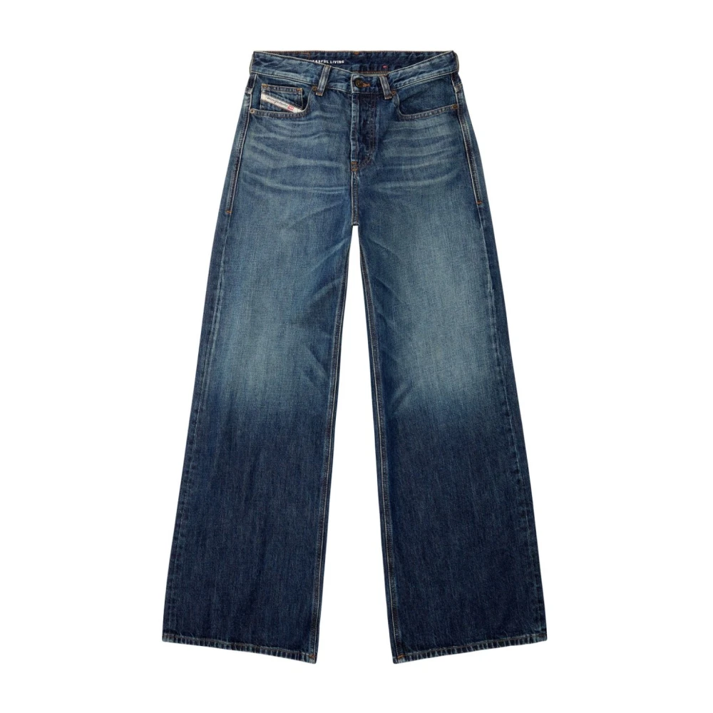 Diesel Elegante D-sire Broek voor Vrouwen Blue Dames