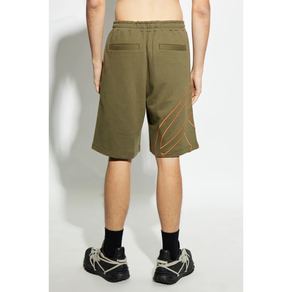 Diesel Shorts P-Crow-Megoval Green Heren