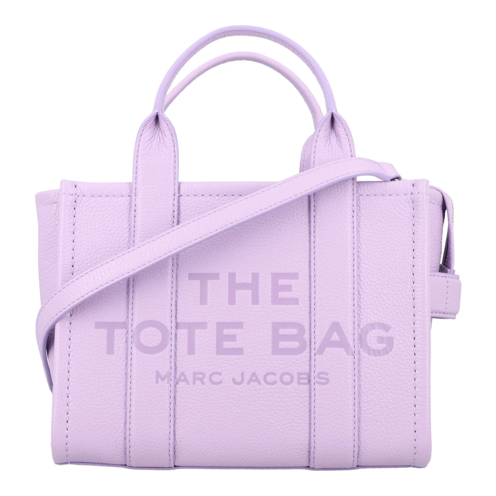 Marc Jacobs Mini Tote Läder Väska Wisteria Pink, Dam