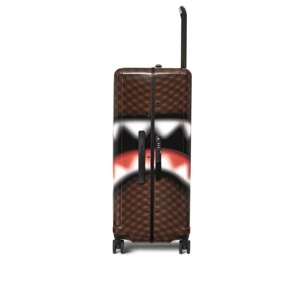 Sprayground Haaien In Parijs Bagage Brown Heren