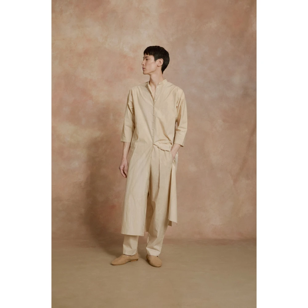 Cortana Beige maltinto overhemdjurk Beige Dames