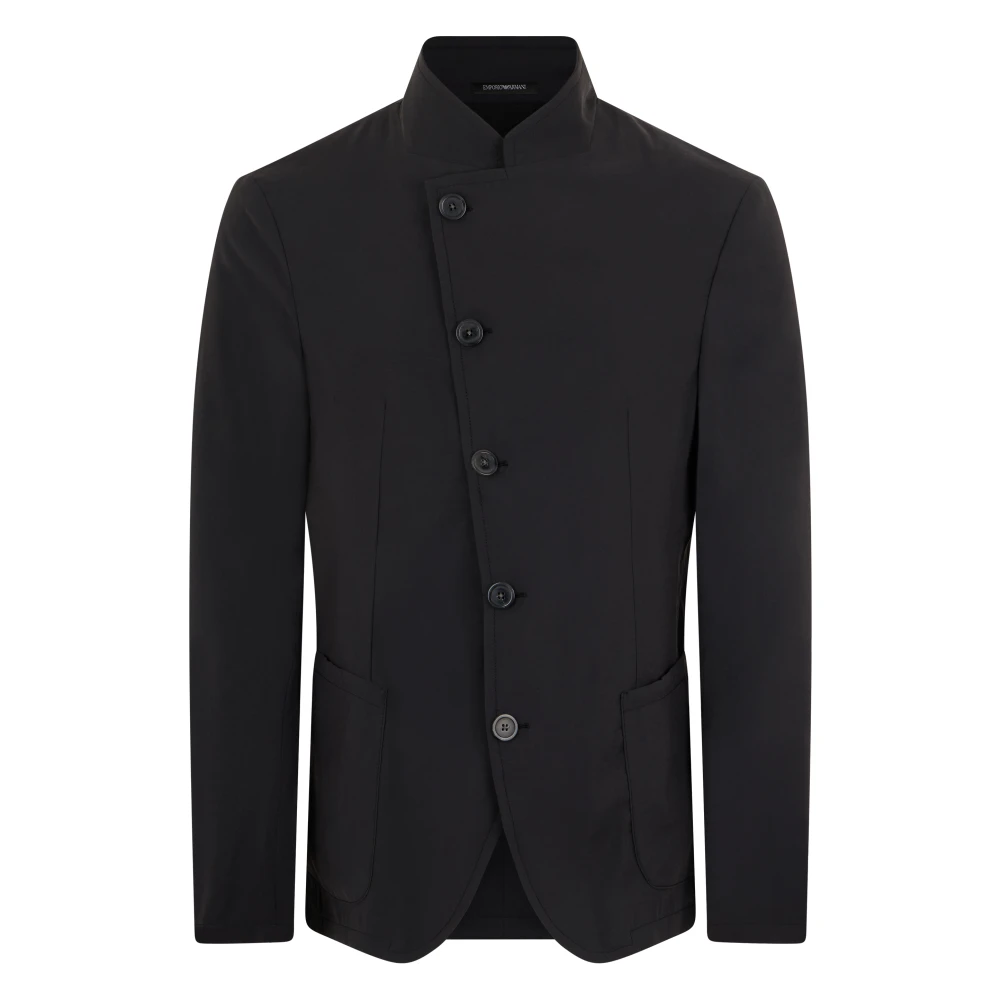 Emporio Armani Uomo Nero Giacche, L, New,