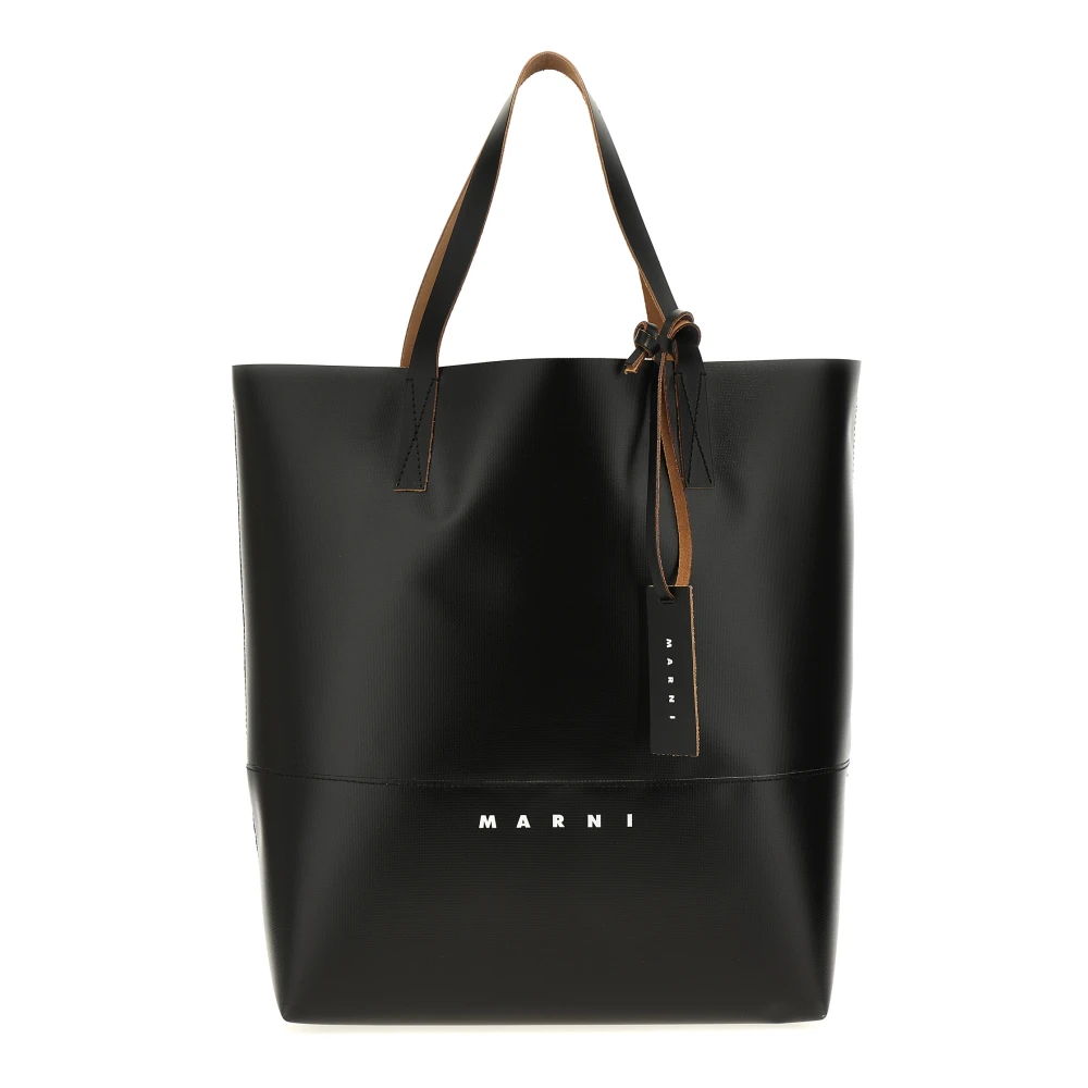 Marni Men's Black Tribeca Tote Bag - Shopping Bags - One Size - Bags