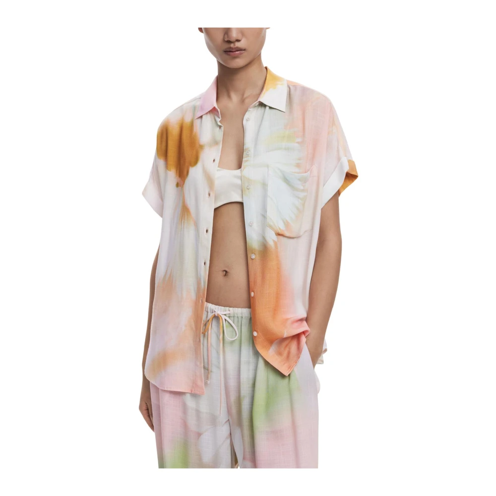 Desigual Mujer Multicolor Blusas Y Camisas, Talla: L