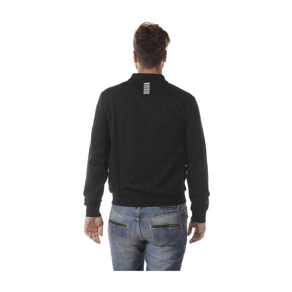 Emporio Armani EA7 Hoodie Black Heren