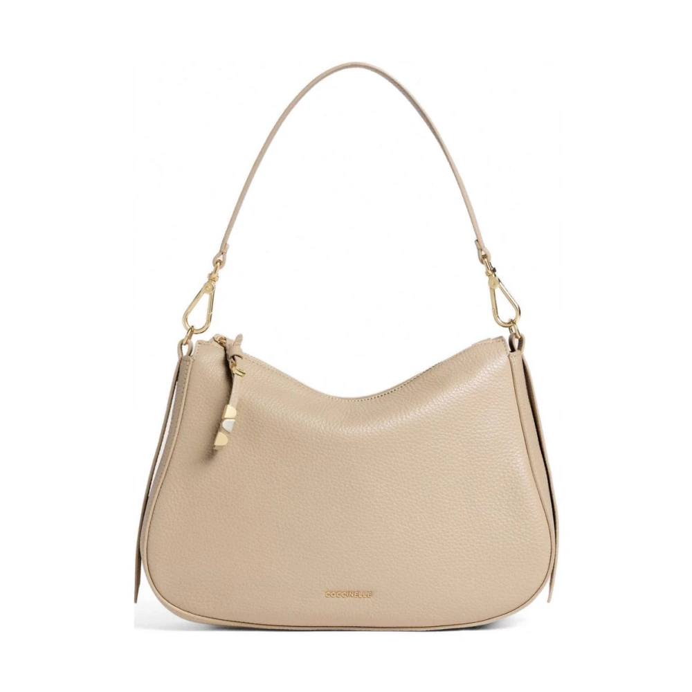 Coccinelle Shoulder Bags, Female, One Size, Medium Shoulder Bag Brown