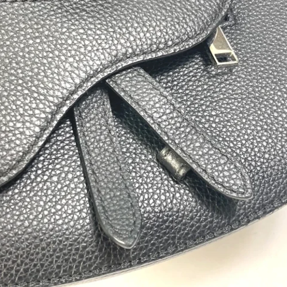Dior Vintage Pre-owned Leather dior-bags Black Dames