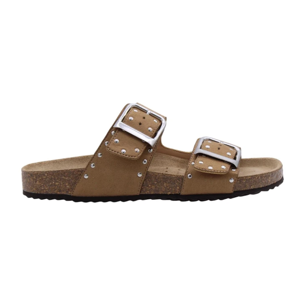 Geox Women's Brown Sliders,, Comfortable Slipper Rapallo For Men Size 8 Uk