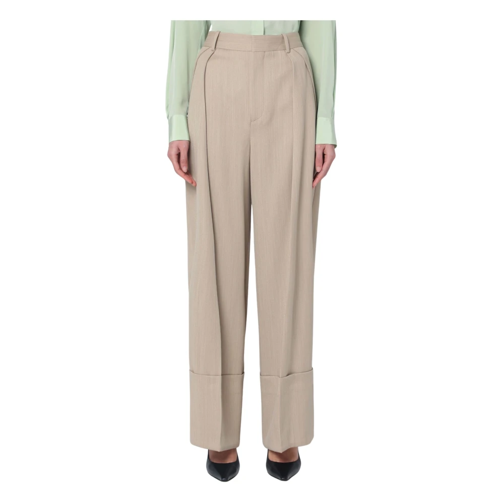 Trousers > Wide Trousers - - Victoria Beckham - Modalova