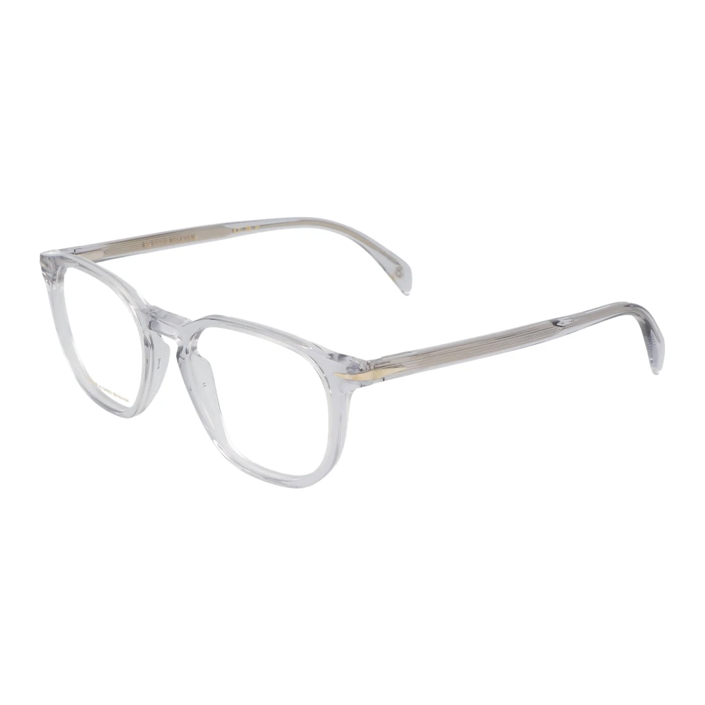 Eyewear by David Beckham Retro vierkant montuur bril Brown Unisex