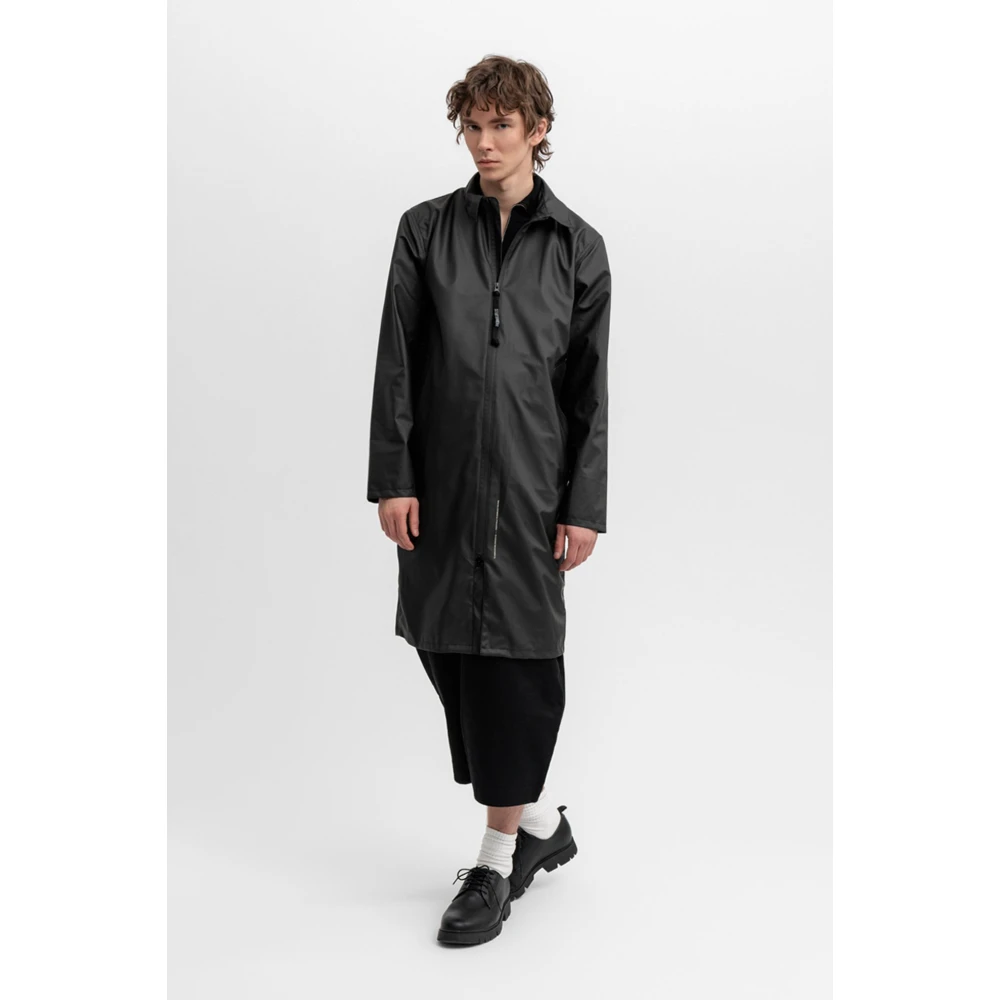 Stutterheim Lichtgewicht Waterdichte Parka Black Dames