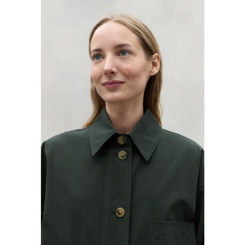 Ecoalf Groene Digi Parka Jas Green Dames
