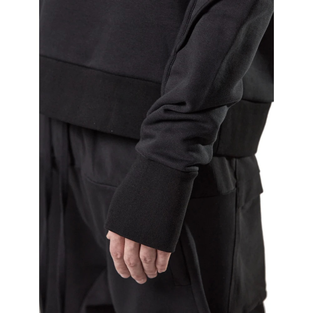 Thom Krom Hoodie met Zak Black Heren