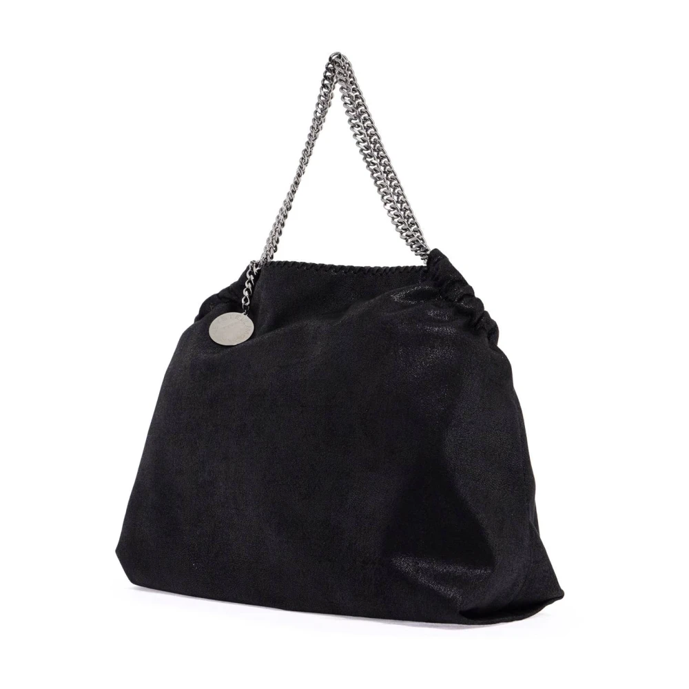 Stella Mccartney Diamantketting Falabella Tote Tas Black Dames