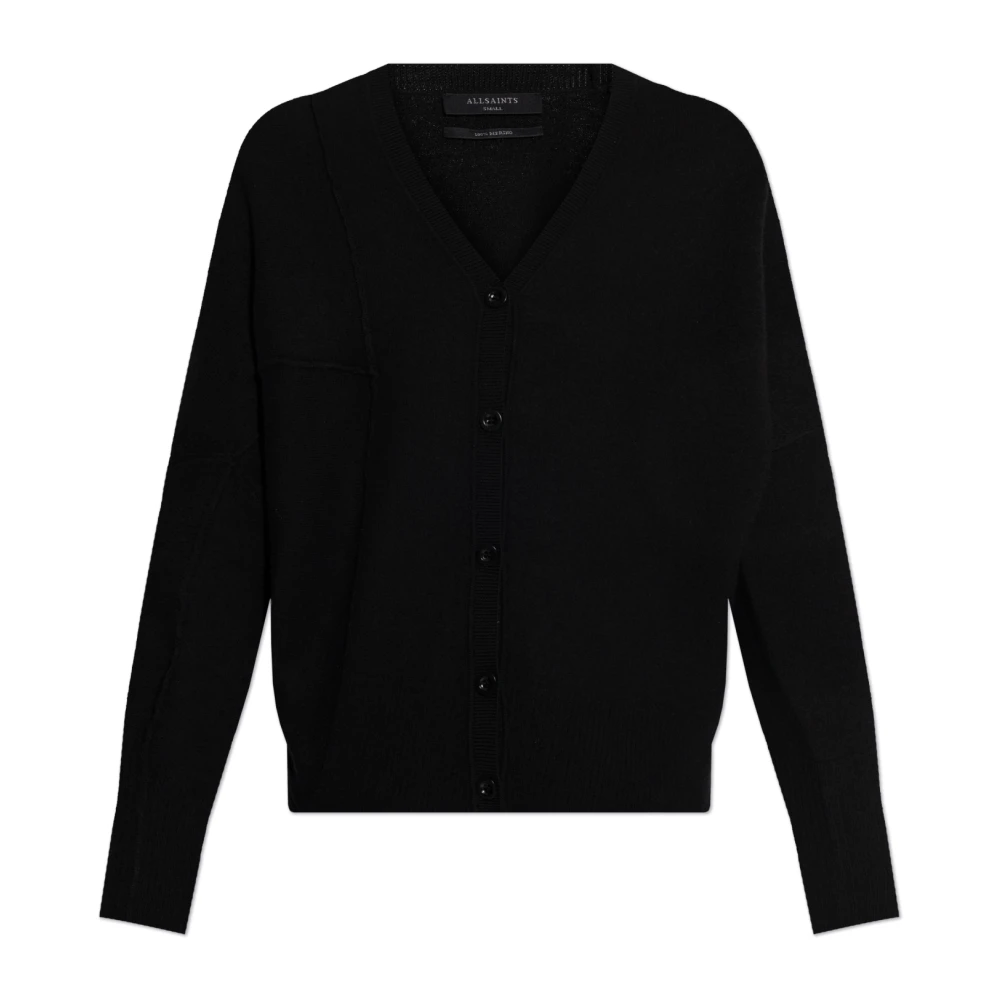 AllSaints Wollen vest Antonina Black Dames