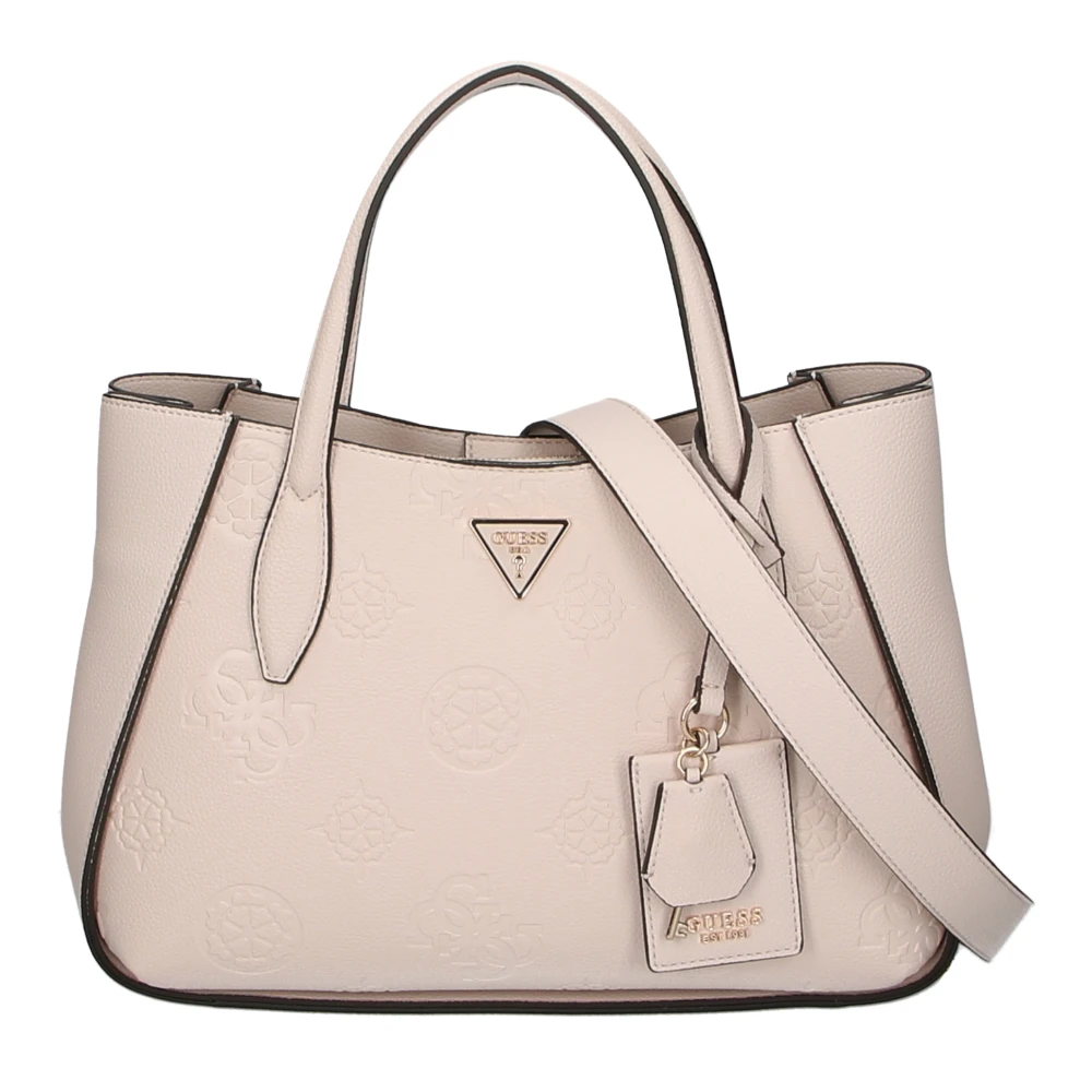 Guess Multicolor Keandra Girlfriend Satchel White Dames