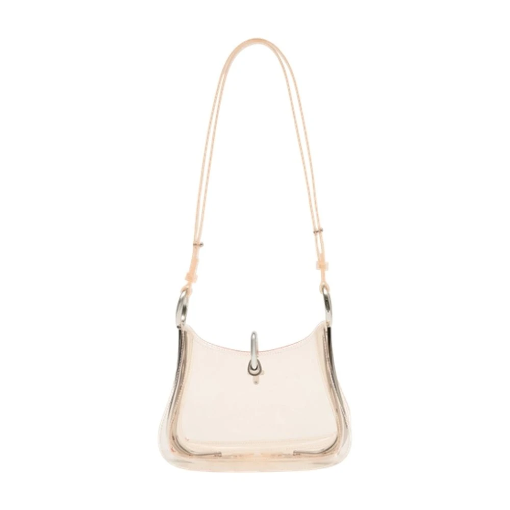 Rabanne Women's Pink Shoulder Bags, One Size, Ring Small Shoulder Bag