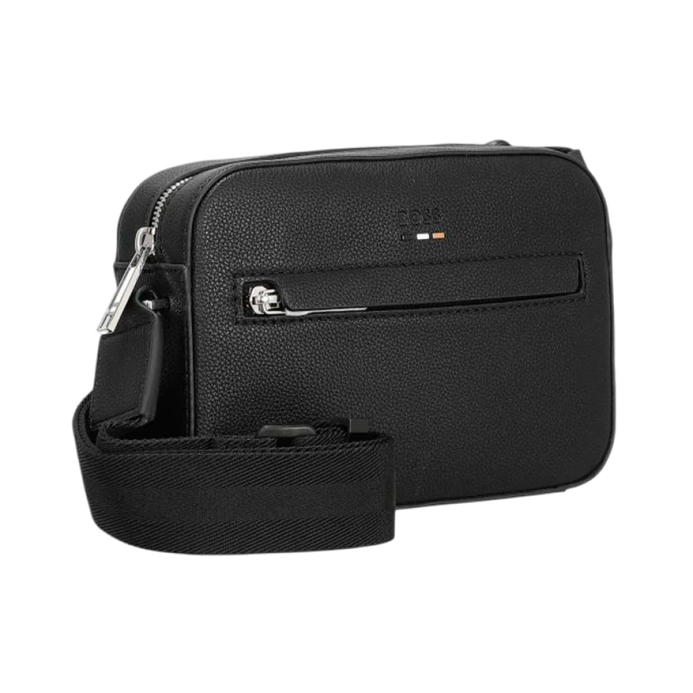 Boss Crossbody tas met verstelbare schouderband Black Heren