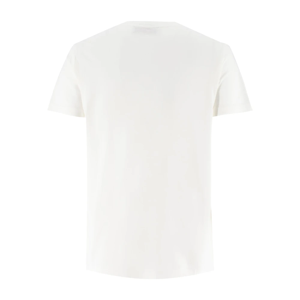 Ermanno Scervino Pailletten versierd katoenen T-shirt White Dames