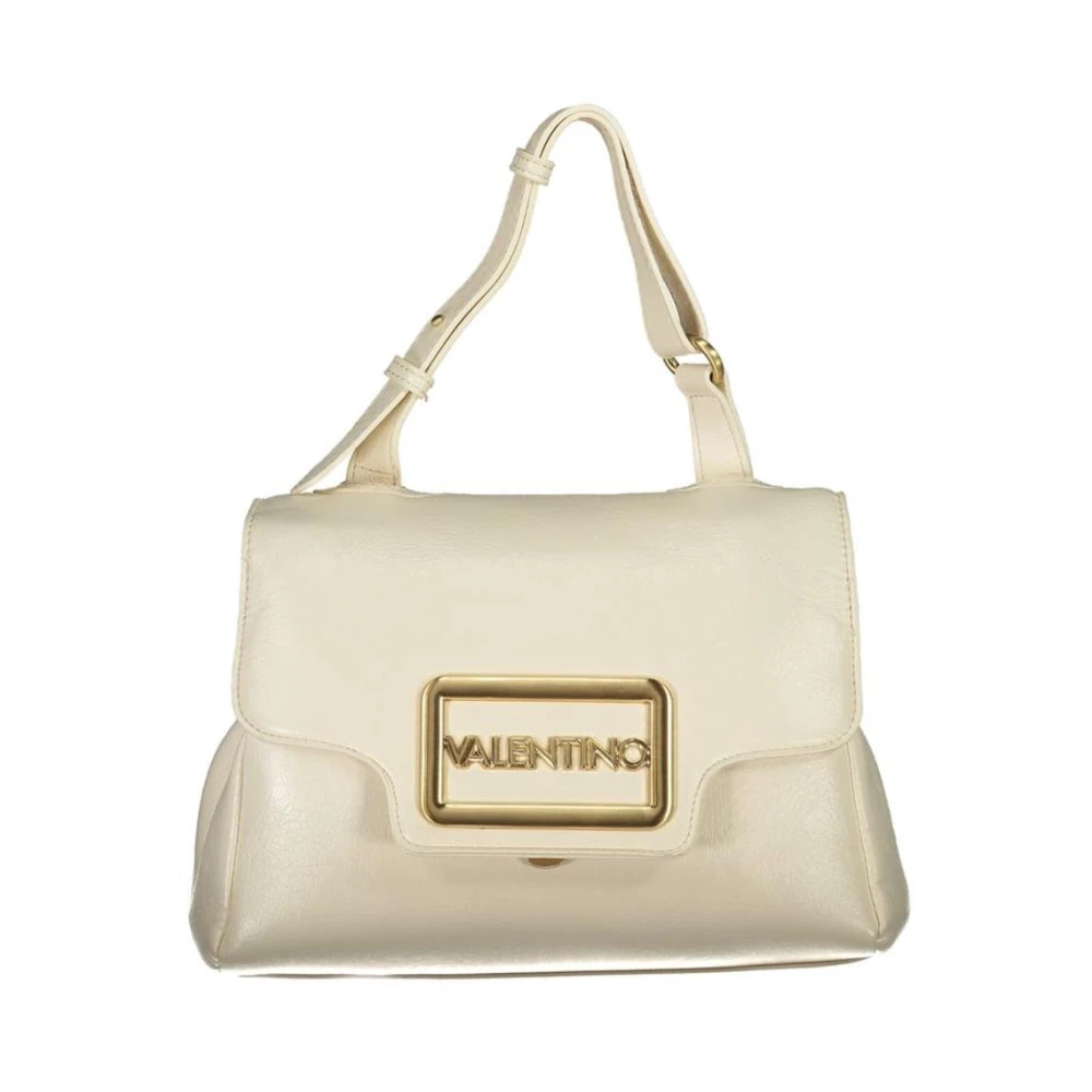 Valentino Women's Beige Leather Handbag Va34707 - Handbags - One Size - Bags