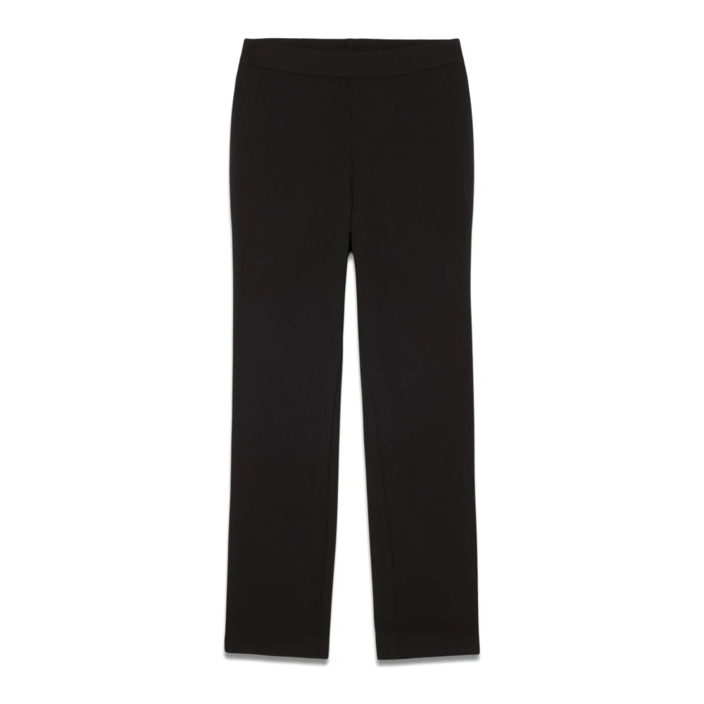 Oltre Joggingbroek gemaakt van scuba crêpe stof Black Dames