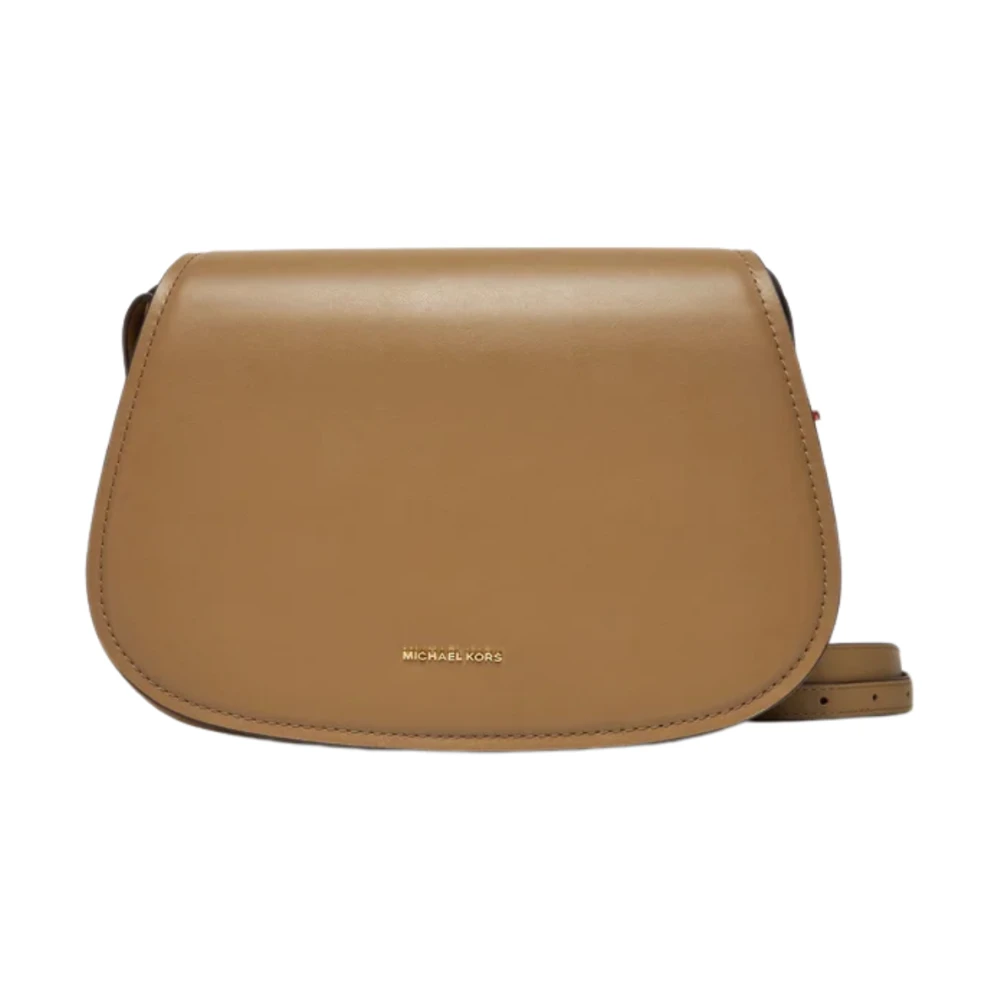 Michael Kors Flap Messenger väska med stil Brown, Dam