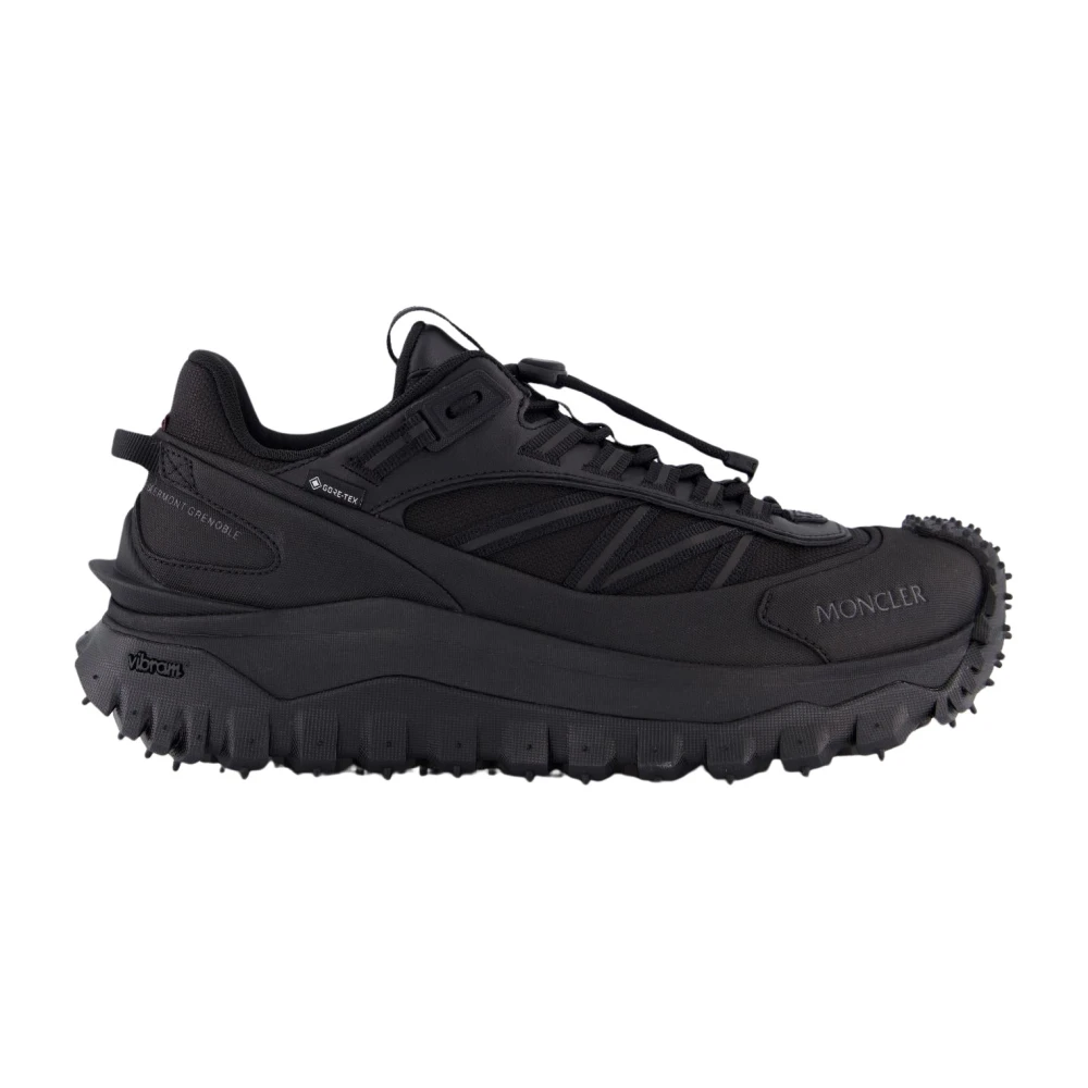 Moncler Trailgrip Lage Top Sneakers Heren Schoenen Zwart