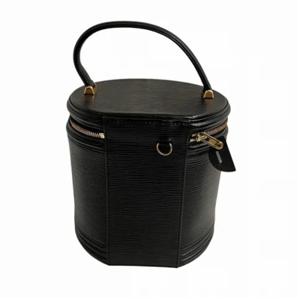 Louis Vuitton Vintage Pre-owned Leather louis-vuitton-bags Black Dames