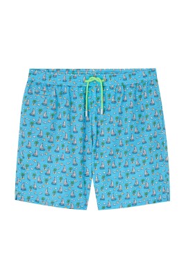 blauwe-bedrukte-zwemkleding