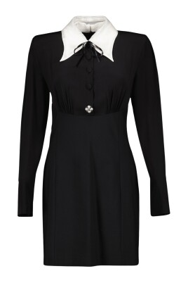 mini-robe-noire-en-soie