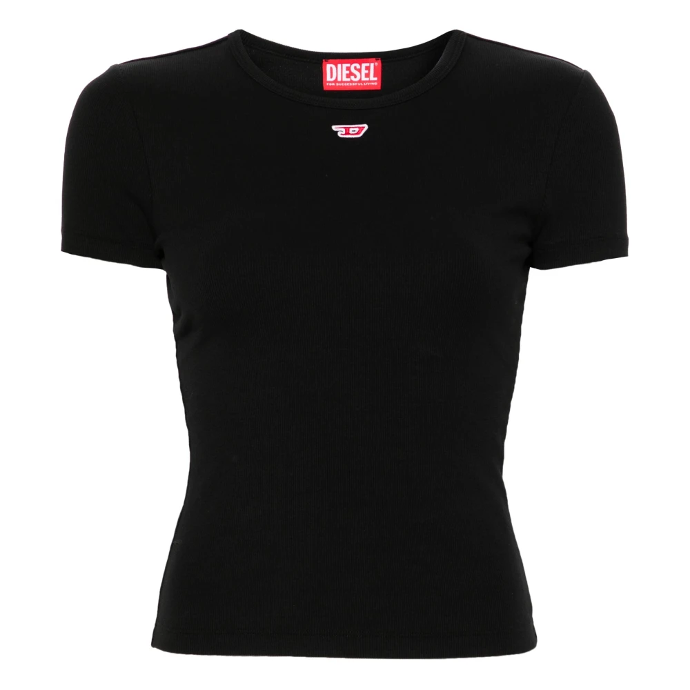 Diesel Long-D Stijlvolle Denim Jeans Black Dames